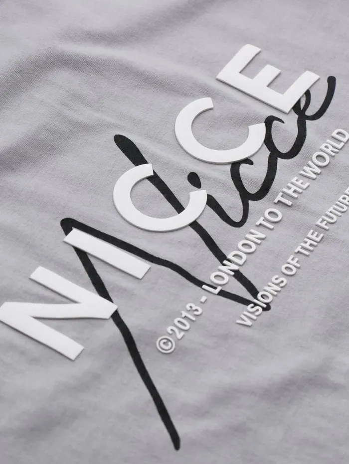 NICCE TShirts Mens NICCE World Essentials TShirt Grey