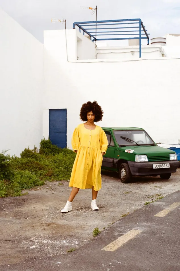 Nils Dress Canary WomensShop LF Markey Dresses