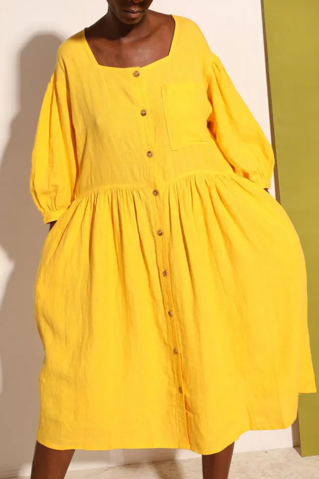 Nils Dress Canary WomensShop LF Markey Dresses