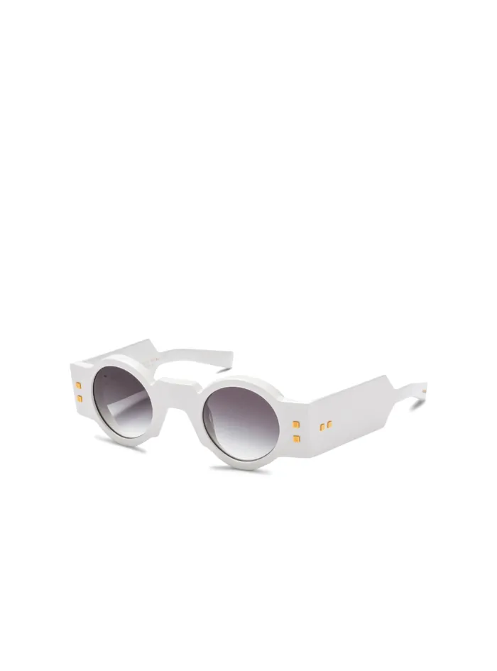 Olivier Sunglasses White WomenMen Balmain Eyewear