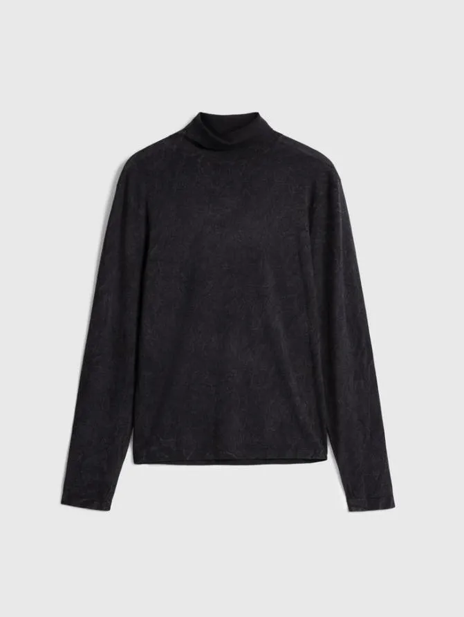 OSBORNE TURTLE NECK Black Clothing John Varvatos TShirts