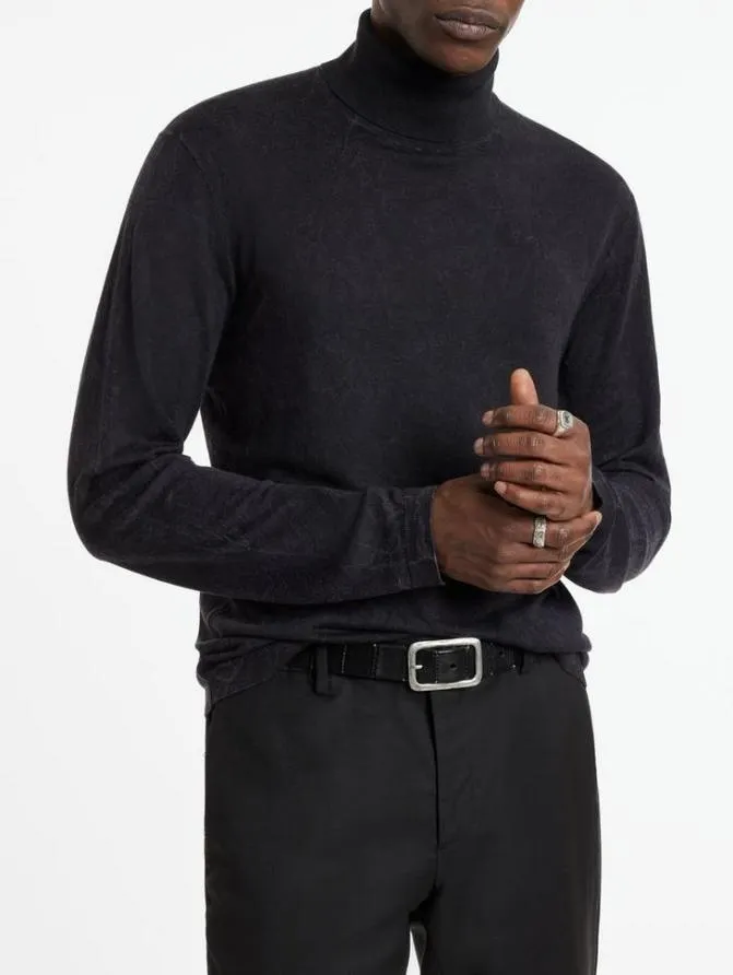 OSBORNE TURTLE NECK Black Clothing John Varvatos TShirts