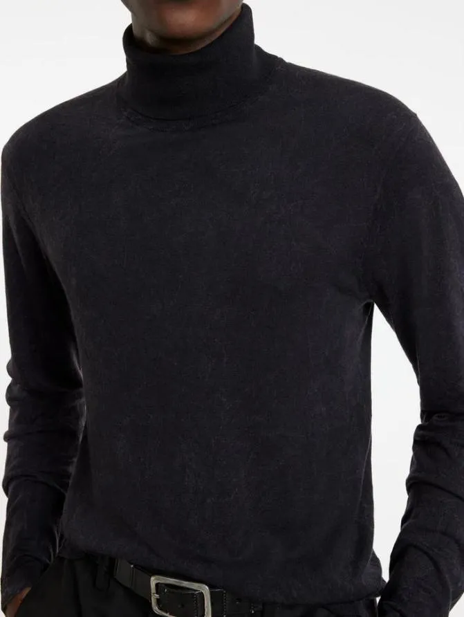 OSBORNE TURTLE NECK Black Clothing John Varvatos TShirts