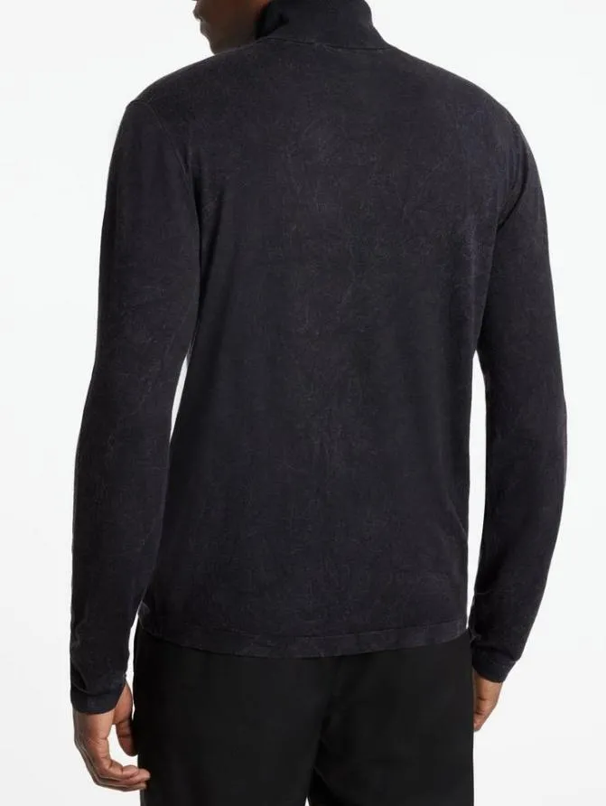 OSBORNE TURTLE NECK Black Clothing John Varvatos TShirts