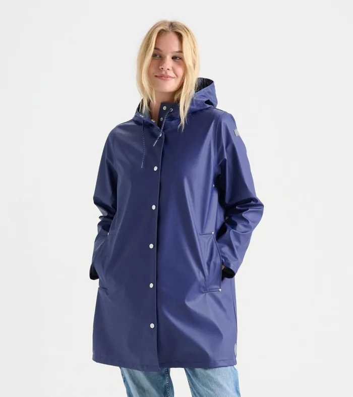Outerwear Women Hatley Newport Rain Jacket 8211 Patriot Blue