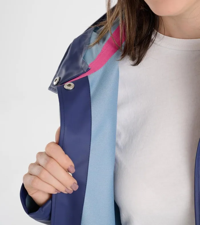 Outerwear Women Hatley Newport Rain Jacket 8211 Patriot Blue
