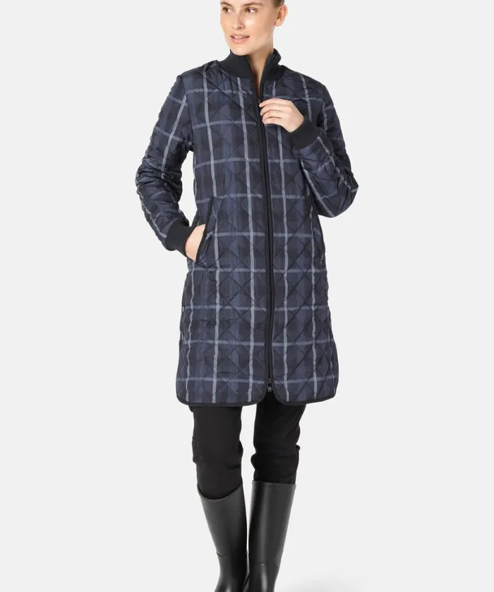 Padded Coat 8211 True Navy Outerwear Ilse Jacobsen All Jackets And Coats
