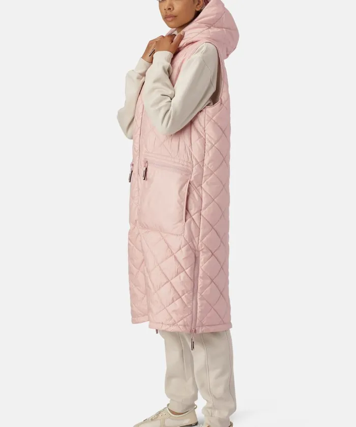 Padded Vest 8211 Pale Pink Outerwear Ilse Jacobsen All Jackets And Coats