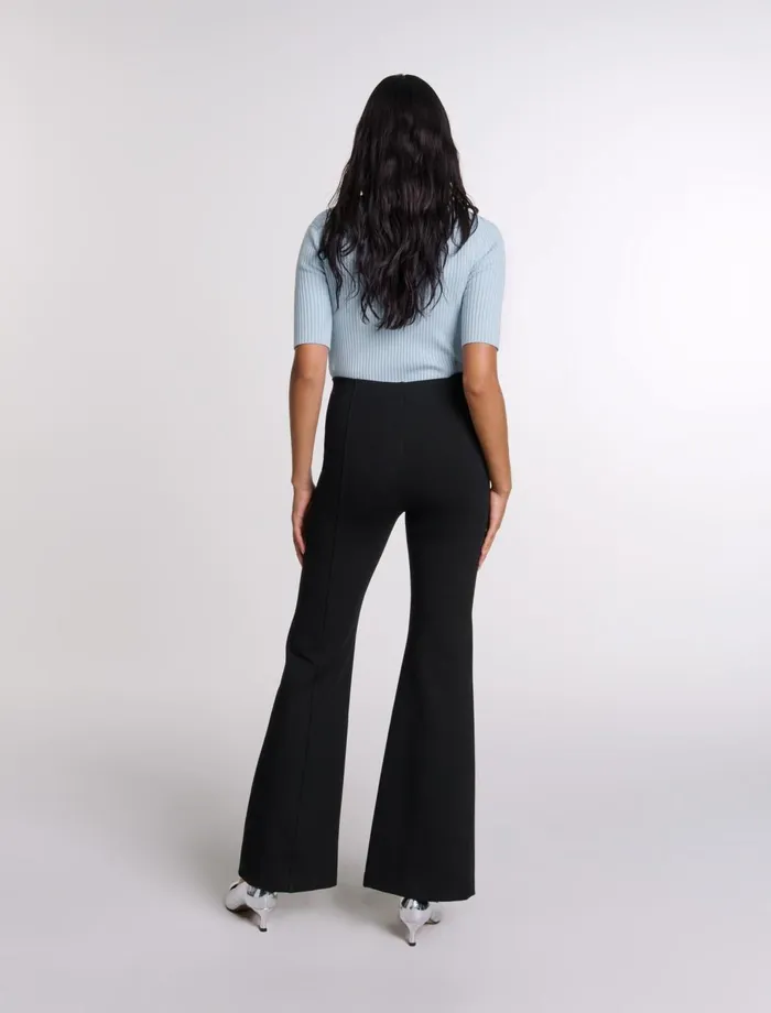 Pants and Jeans Women Maje Trousers With Jewellery Detail Black
