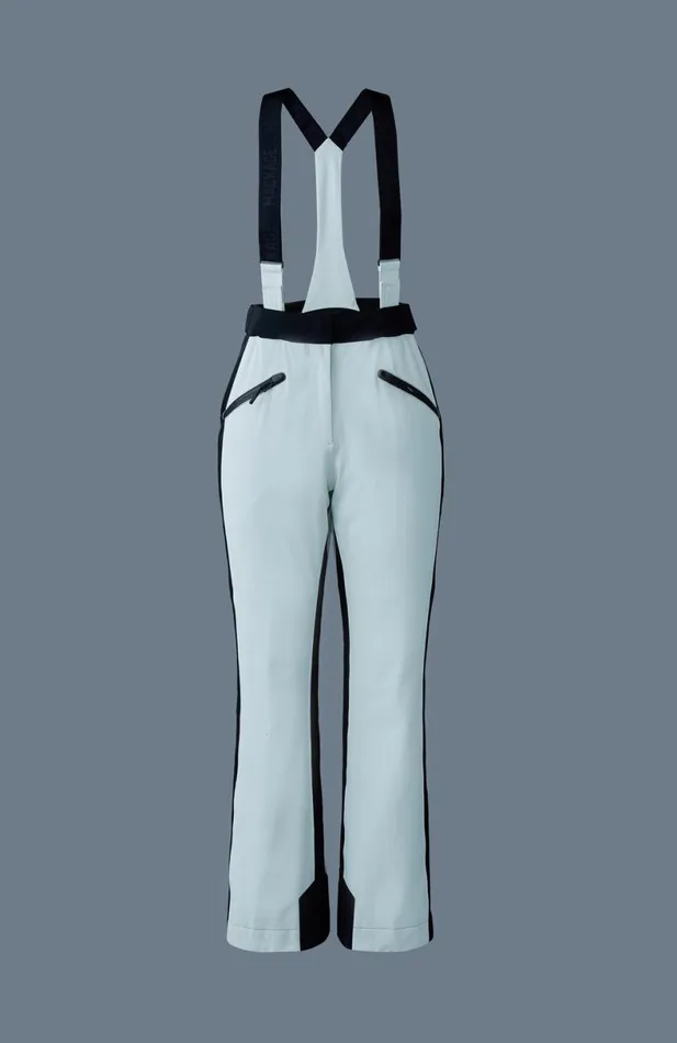 Pants Women Mackage NYOMI Ski Pant With Removable Suspenders Mint Pants Women Mackage NYOMI Ski Pant With Removable Suspenders Mint