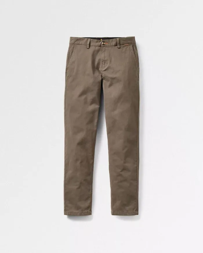 Passenger Clothing 365 Organic Cotton Trouser Dusty Olive Men Trousers
