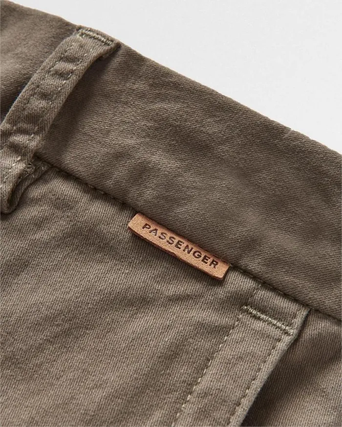 Passenger Clothing 365 Organic Cotton Trouser Dusty Olive Men Trousers
