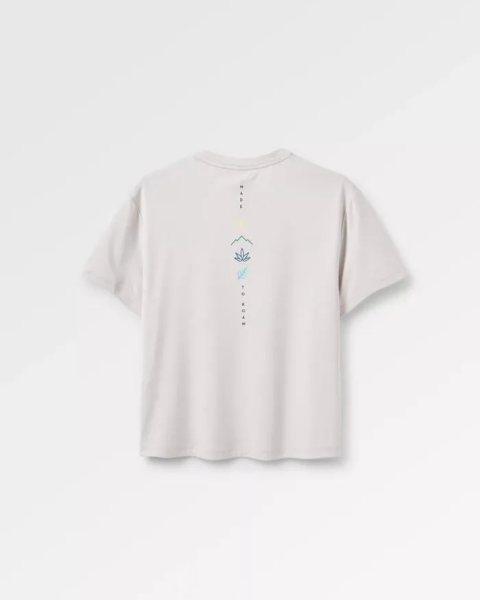 Passenger Clothing Align Active Recycled TShirt Vintage White Women Activewear