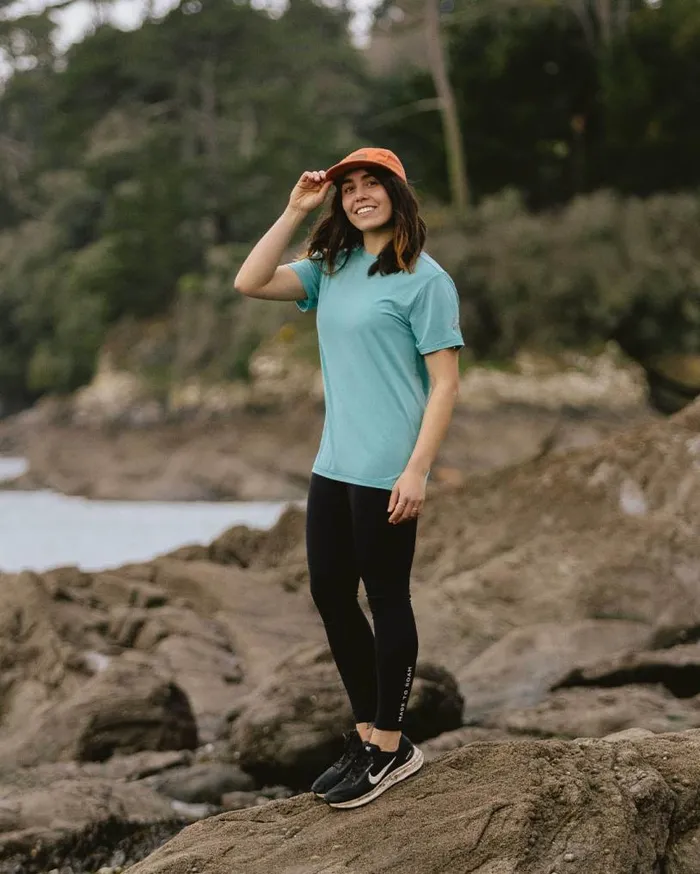 Passenger Clothing Aurora Recycled Active TShirt Porcelain Women Activewear