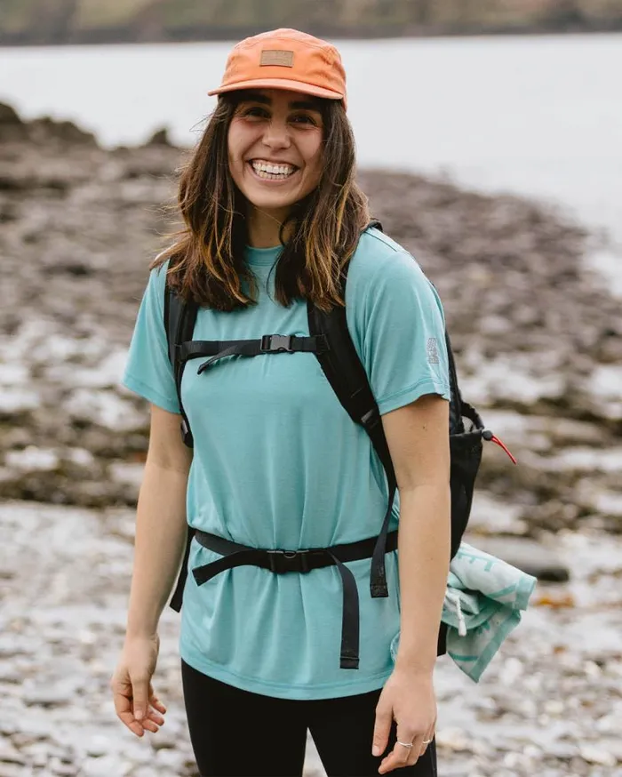 Passenger Clothing Aurora Recycled Active TShirt Porcelain Women Activewear