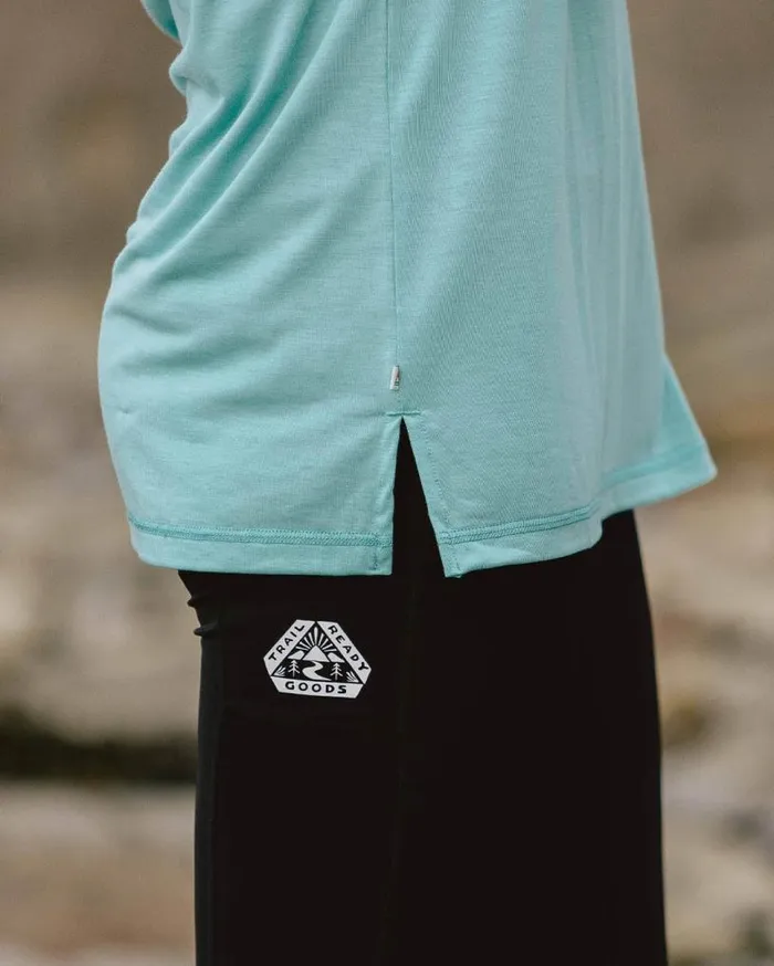 Passenger Clothing Aurora Recycled Active TShirt Porcelain Women Activewear