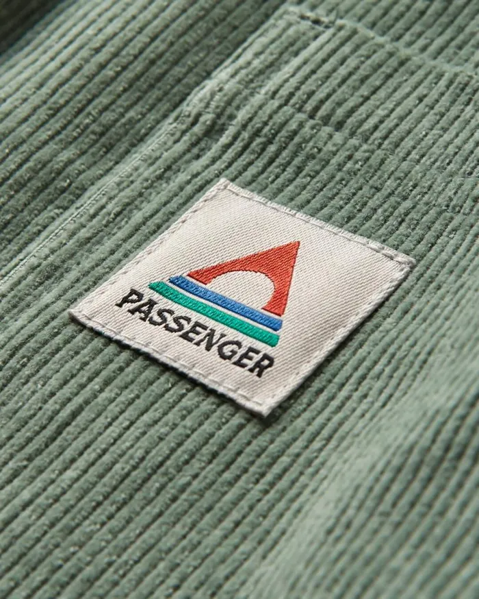 Passenger Clothing Backcountry Cord Shirt Pistachio Men Shirts