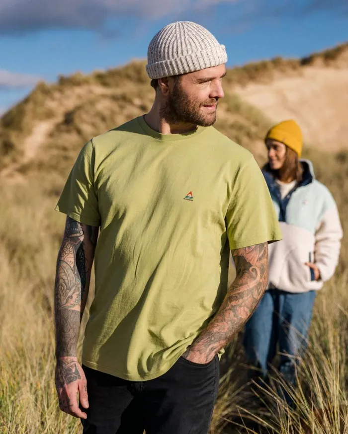 Passenger Clothing Classic Logo Recycled Cotton TShirt Fern Men TShirts and Vests