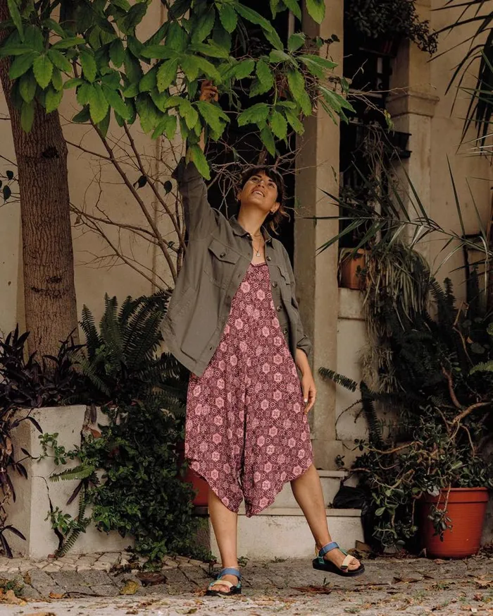 Passenger Clothing Copetn Jumpsuit Tile Wine Women Dungarees and Trousers