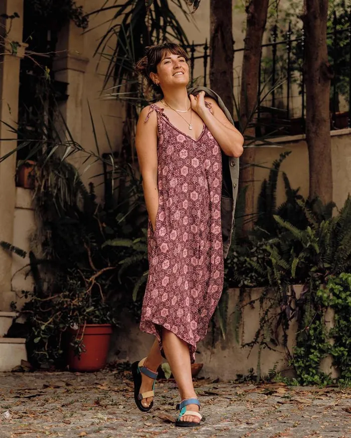 Passenger Clothing Copetn Jumpsuit Tile Wine Women Dungarees and Trousers