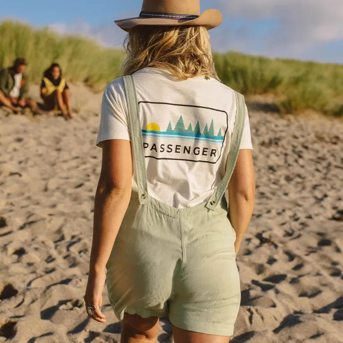 Passenger Clothing Fun Days Playsuit Sage Women Dungarees and Trousers