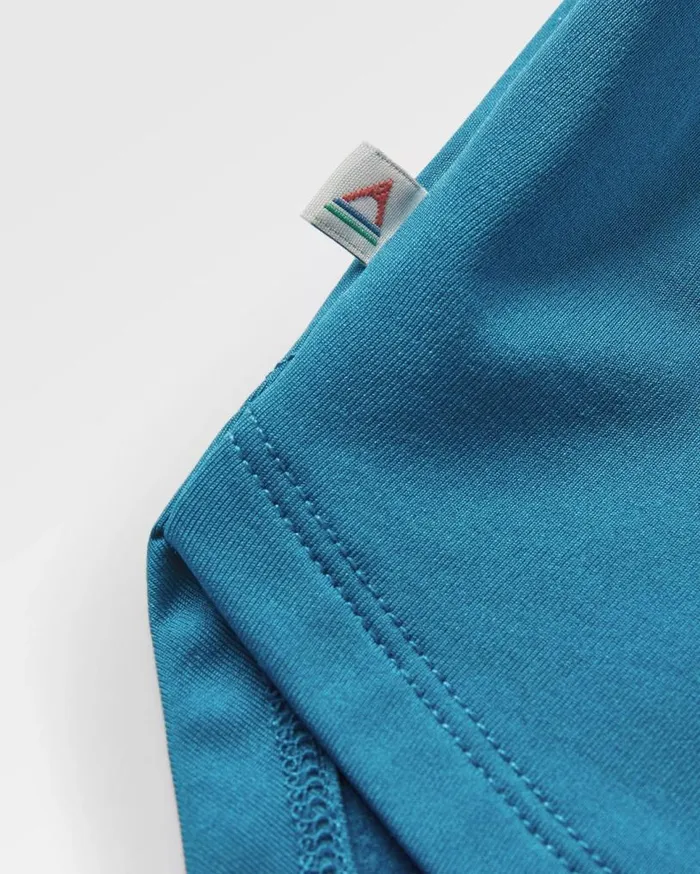 Passenger Clothing Hatha Recycled Active Top Corsair Blue Women Activewear