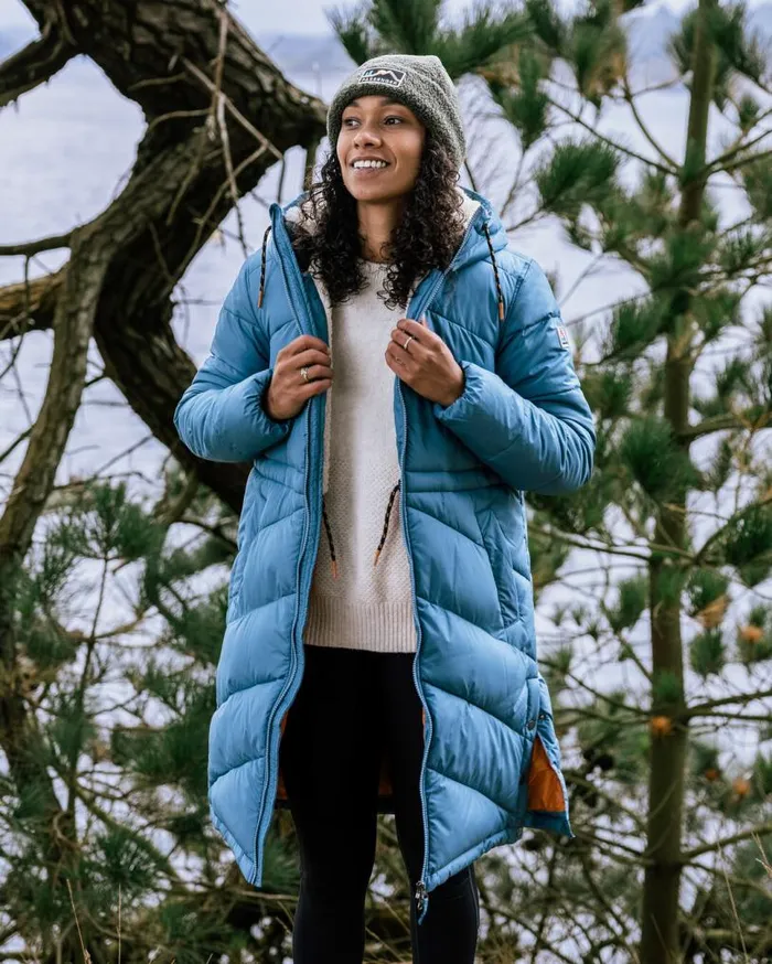 Passenger Clothing Kinsey Recycled 20 Jacket Washed Blue Women Jackets