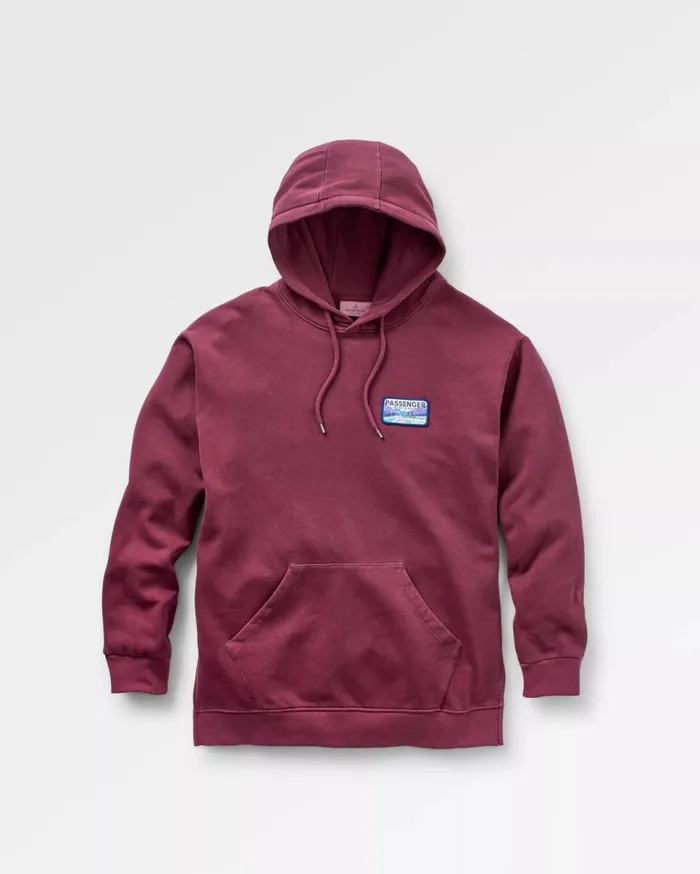 Passenger Clothing Love The Wild Hoodie Wine Women Hoodies and Sweatshirts