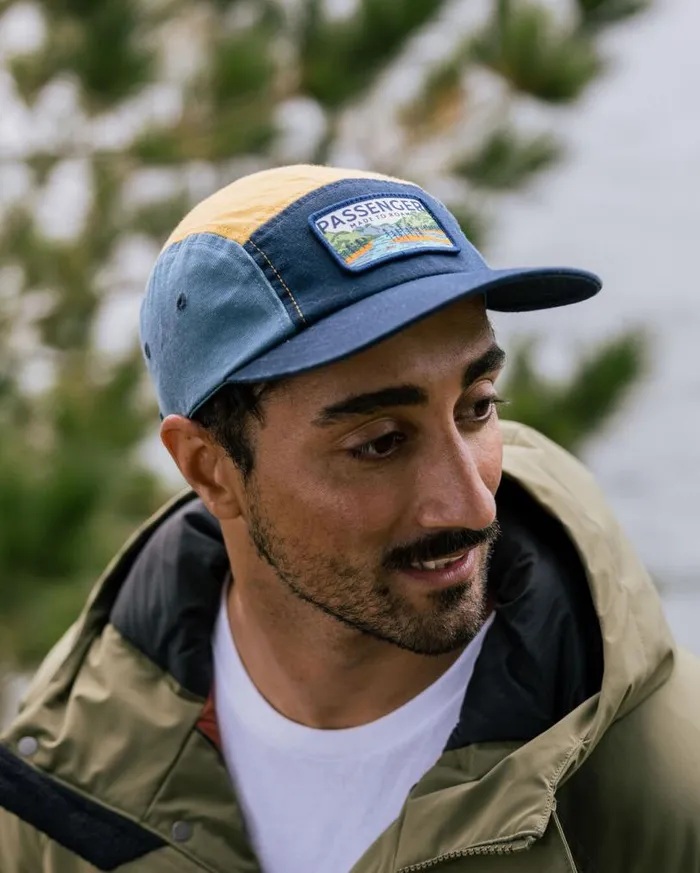 Passenger Clothing Love The Wild Recycled Cotton 5 Panel Cap Multi WomenMen Caps and Hats