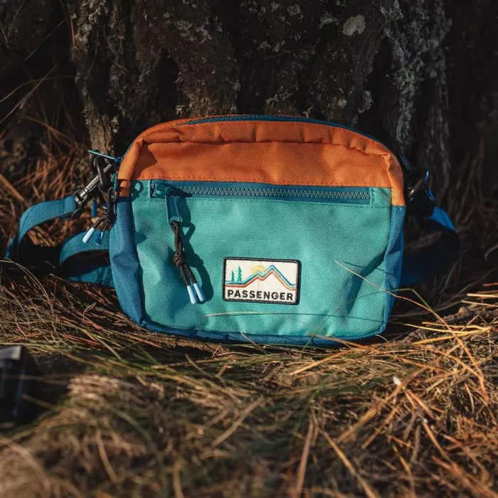 Passenger Clothing Mainland Recycled Hip Pack Multi Colour WomenMen Backpacks and Bags