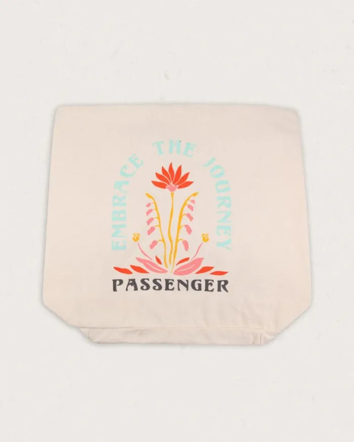 Passenger Clothing Pico Organic Tote Backpack Off White WomenMen Backpacks and Bags