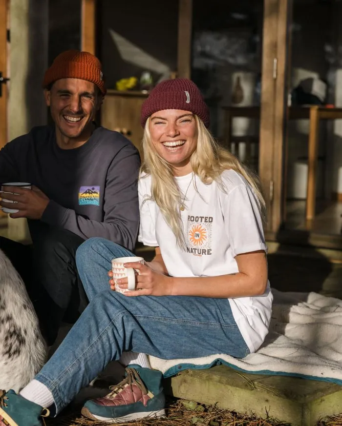 Passenger Clothing Rooted In Nature Recycled Cotton TShirt White Women Tops and TShirts