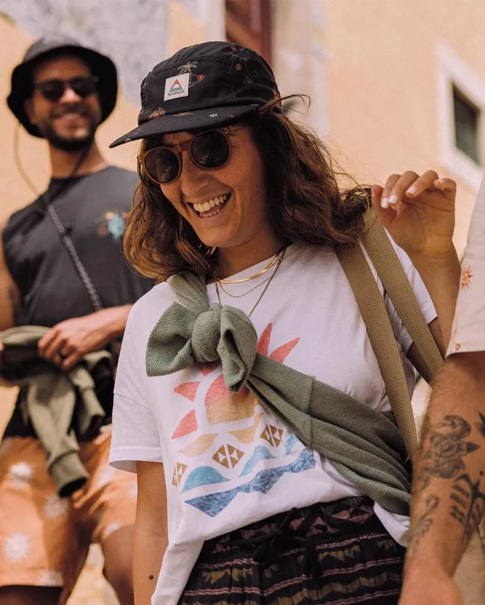 Passenger Clothing Sunray Recycled Cotton TShirt White Women Tops and TShirts
