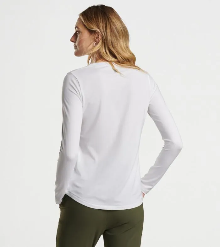 Peter Millar Polos 038 Shirts Women Lunar LongSleeve Performance Tee
