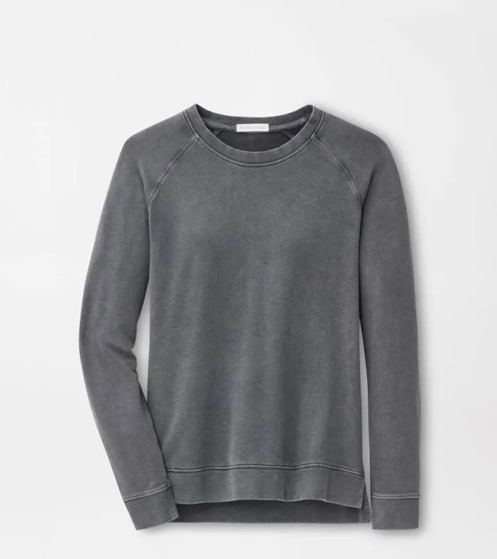 Peter Millar Pullovers 038 Layers Women Lava Wash Relaxed Fleeceback Crew