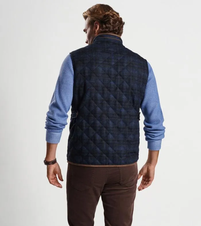 Peter Millar Vests Men Essex Quilted Wool Travel Vest