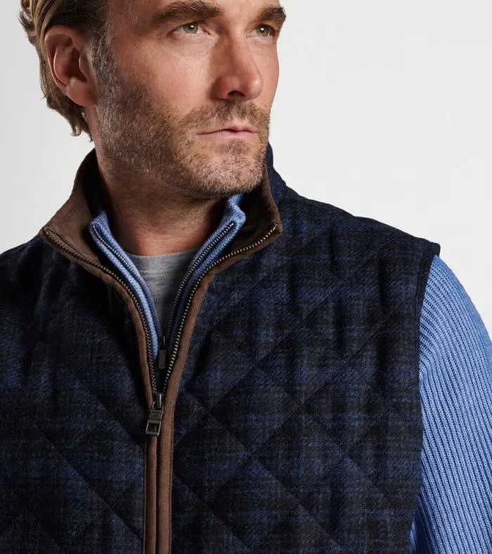 Peter Millar Vests Men Essex Quilted Wool Travel Vest