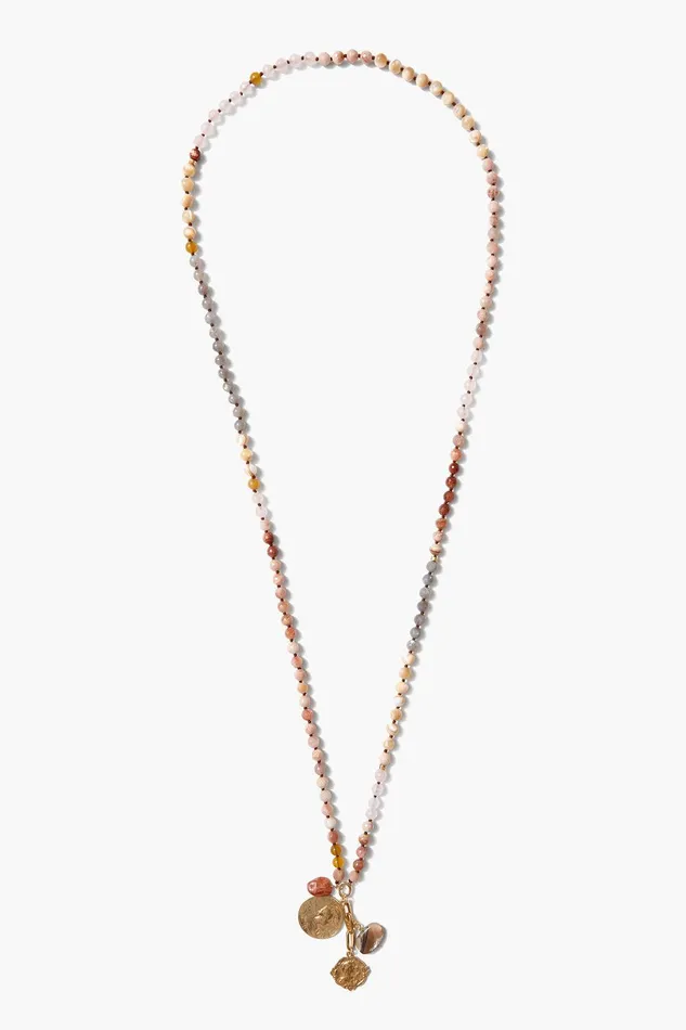 Portrait Charm Necklace Sunstone Women Chan Luu Necklaces