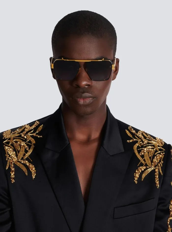Premier Sunglasses Black WomenMen Balmain Eyewear