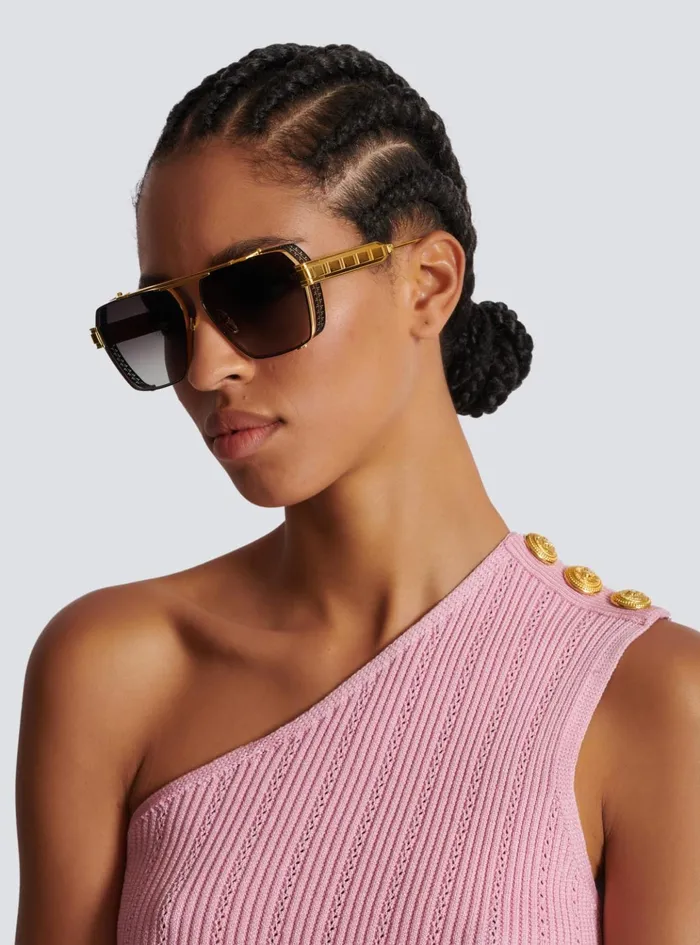 Premier Sunglasses Black WomenMen Balmain Eyewear