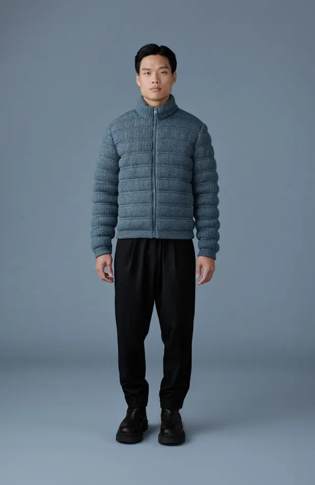 Puffer Men Mackage CHRISTOPHER Cashmere Light Down Jacket Cream