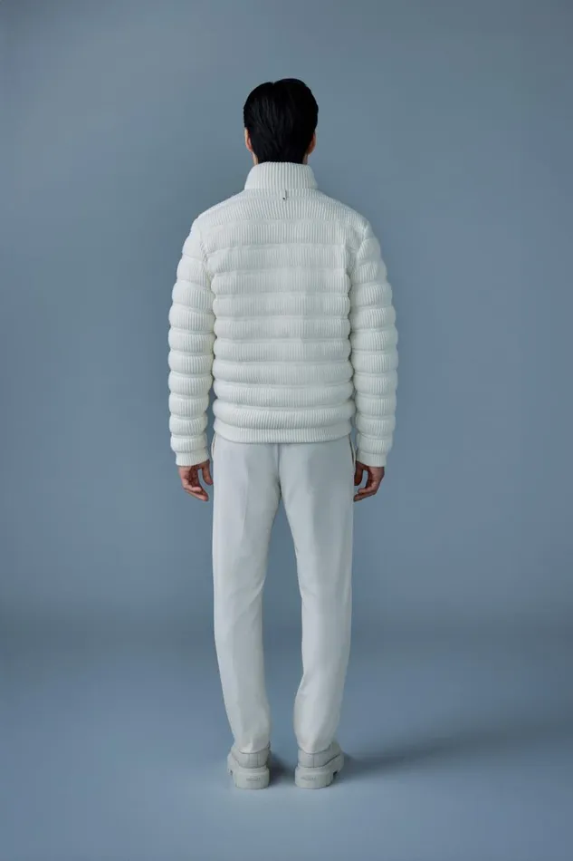 Puffer Men Mackage CHRISTOPHER Cashmere Light Down Jacket Cream