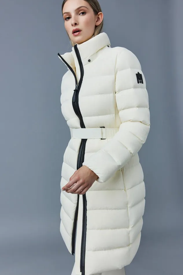 Puffers Women Mackage ASHLEY Stretch Light Down With Removable Hood Black