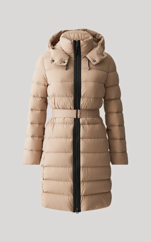 Puffers Women Mackage ASHLEY Stretch Light Down With Removable Hood Black