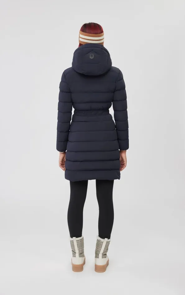 Puffers Women Mackage ASHLEY Stretch Light Down With Removable Hood Black