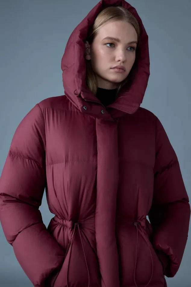 Puffers Women Mackage FREYASW Softwash Crinkle Down Jacket Emerald Puffers Women Mackage FREYASW Softwash Crinkle Down Jacket Emerald
