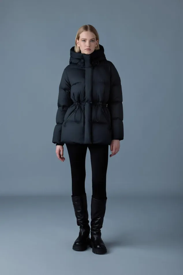 Puffers Women Mackage FREYASW Softwash Crinkle Down Jacket Emerald Puffers Women Mackage FREYASW Softwash Crinkle Down Jacket Emerald