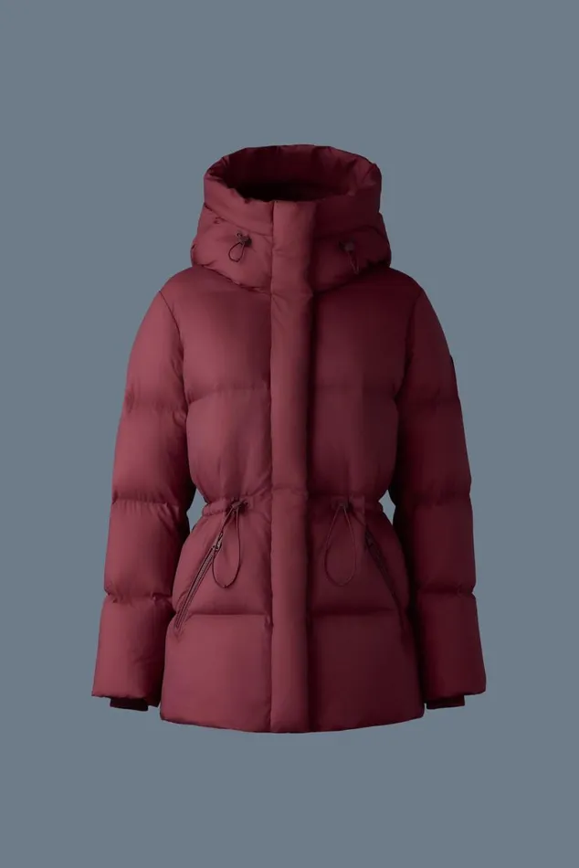 Puffers Women Mackage FREYASW Softwash Crinkle Down Jacket Emerald Puffers Women Mackage FREYASW Softwash Crinkle Down Jacket Emerald