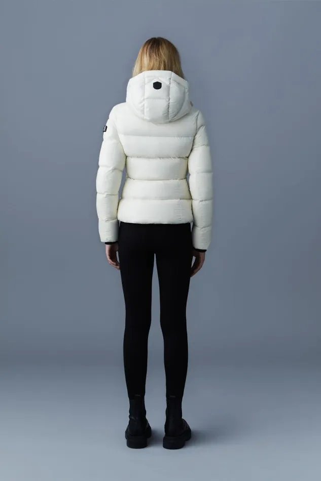 Puffers Women Mackage MADALYN Lustrous Light Down Jacket With Hood For Ladies Black Puffers Women Mackage MADALYN Lustrous Light Down Jacket With Hood For Ladies Black