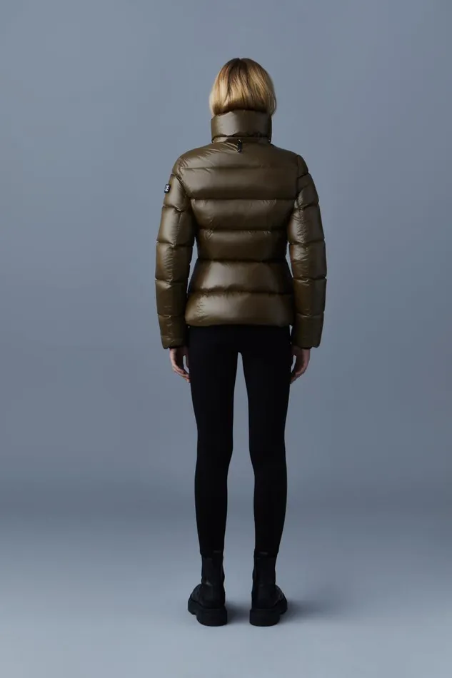 Puffers Women Mackage MADALYN Lustrous Light Down Jacket With Hood For Ladies Black Puffers Women Mackage MADALYN Lustrous Light Down Jacket With Hood For Ladies Black